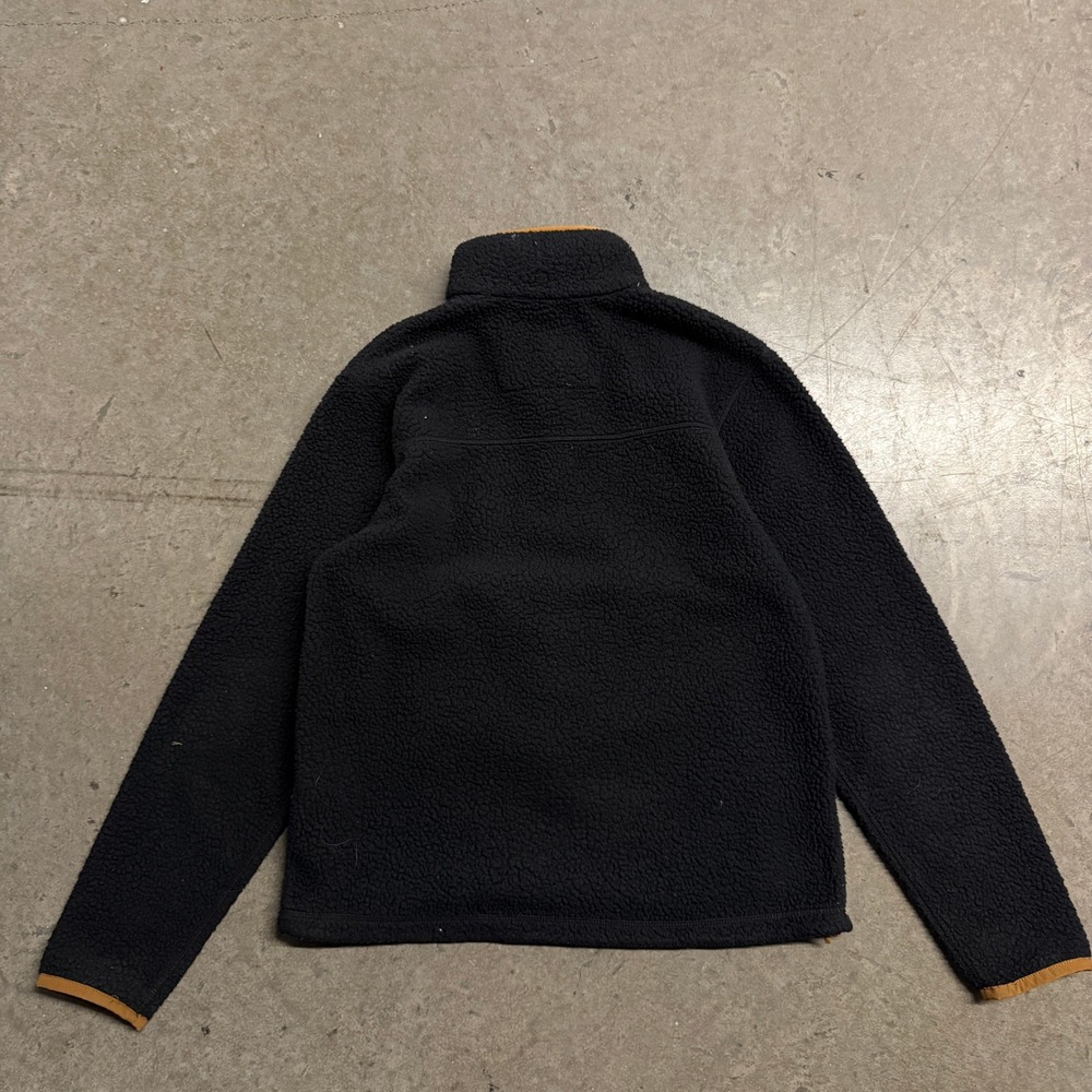 Carhartt Relaxed Fit Sherpa Fleece Pullover Black Brown OJ4991-M Womens Small - Picture 3 of 5